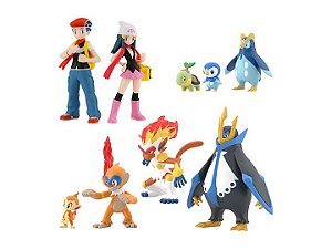 Pokemon Scale World Sinnoh Region Set of 9 Figures