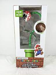 Super Mario Piranha Plant USB Stand Light Nintendo Luminaria