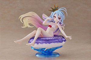 No Game No Life Aqua Float Girls Shiro Figure