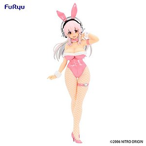 Nitroplus BiCute Bunnies Super Sonico (Pink Rabbit Ver.) Figure