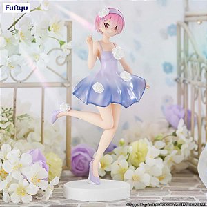 Re:Zero Starting Life in Another World Trio-Try-iT Ram (Flower Dress Ver.) Figure