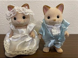 Sylvanian Families Cat Wedding