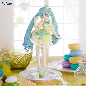 Vocaloid SweetSweets Series Hatsune Miku (Macaroon Citron Color Ver.) Exceed Creative Figure