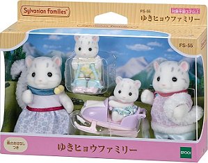 Sylvanian Families, Snow Leopard Family, FS-55