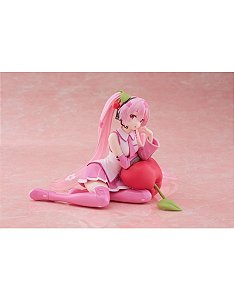 Vocaloid Desktop Cute Sakura Miku (Cherry Cushion Ver.) Figure