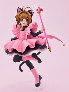 Pre Order POP UP PARADE Cardcaptor Sakura Clow Card Arc Sakura Kinomoto: Black Cat Costume Ver. L Size Lancamento 02/2026