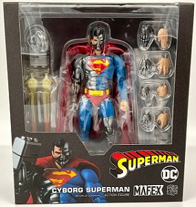 Mafex Superman Cyborg Nº 164 DC Comics
