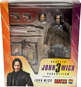 MAFEX No.233 MAFEX JOHN WICK CHAPTER 3 Black Keanu Reeves