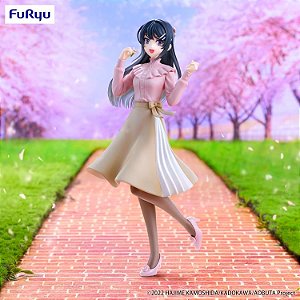 Rascal Does Not Dream of Bunny Girl Senpai Trio-Try-iT Mai Sakurajima (Spring Outfit Ver.) Figure