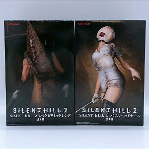 Silent Hill 2 Red Pyramid Thing & Bubble Head Nurse Figure SET Konami