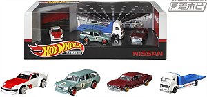 Hot Wheels Conjunto Nissan Premium Collectors