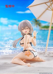 Uzaki-chan Wants to Hang Out! Desktop Cute Tsuki Uzaki (Swimwear Ver.) Figure