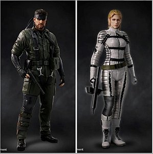 Set METAL GEAR SOLID Δ: SNAKE EATER com 2 figures