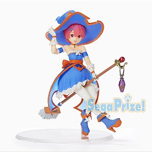 Re Zero Starting Life in Another World: Ram Cute Witch SPM Figure by SEGA