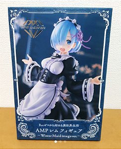 Re Zero - Rem AMP Prize Figure (Winter Maid Image Ver.)