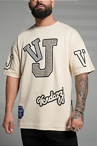 Camiseta oversized beige - john stones