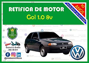 Retifica de Motores Gol 1.0 8V