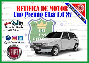 Retifica de Motores Uno/Premio/Elba - 1.0 8V