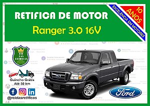 Retifica de Motores Ranger 3.0/2.5/2.8 - 8V/16V