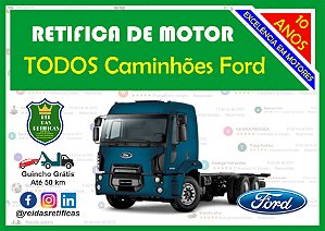 Retifica de Motores Caminhões Ford