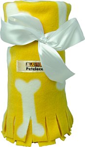 Manta Pet em Soft - Amarela