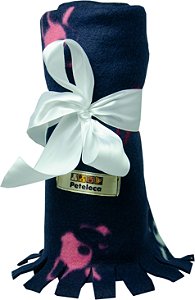 Manta Pet em Soft - Estampa Buldogue