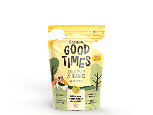 Petisco para cachorro | Tirinhas Macias Good Times 65 g