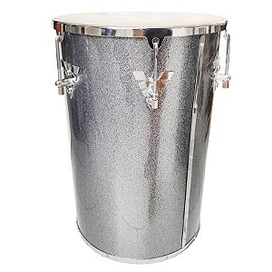 REBOLO SAMBA MUSIC 50X12 COURO MADEIRA FERRAGENS CROMADAS