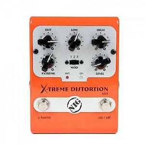 PEDAL DE DISTORÇÃO PARA GUITARRA NIG X-TREME XDI  NF