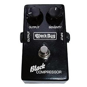 PEDAL COMPRESSOR  GUITARRA BLACK METAL TBC BLACK BUG