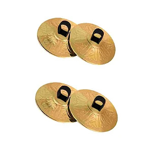 PRATO DEDO SNUJS DANÇÁ DO VENTRE YOGGA PERCUSSÃO KIT 4 PEÇAS