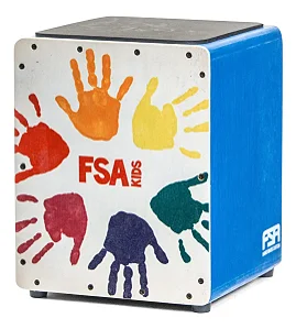 CAJON INFANTIL FSA KIDS ACUSTICO FK14 AZUL