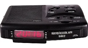 RADIO RELOGIO DESPERTADOR MOTOBRAS DIGITAL AM/FM RM-RRD22