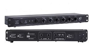 PROCESSADOR DE EFEITOS DE VOZ LLEF3X ECHO DELAY REVERB BIVOL