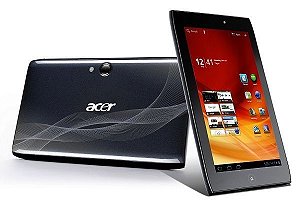 Tablet Acer Iconia A100, Android 3.2, Tela 7", Processador Tegra 250 Dual Cortex A9 1GHz, 8GB, Wi-Fi , HDMI, Bluetooth  - Câmera- Preto