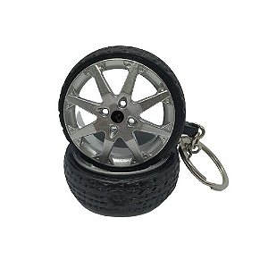 Chaveiro de Roda Miniatura Astra SS com Pneu de Borracha