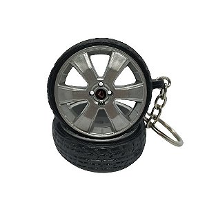Chaveiro de Roda Miniatura Montana Sport Antiga v160com Pneu de Borracha