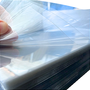 20 Folhas De Acetato Transparente A6 0,60mm