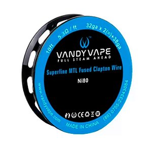 Vandy Vape - Fio Superfine MTL Fused Clapton Wire