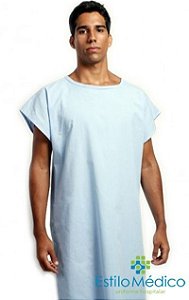 CAMISOLA PARA EXAMES FECHADA NAS COSTA