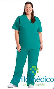 CONJUNTO PIJAMA CIRÚRGICO PLUS SIZE