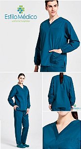 CONJUNTO PIJAMA UNISSEX - MANGA LONGA
