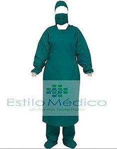 KIT VESTIMENTA CIRÚRGICA - 05 PRODUTOS