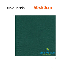 CAMPO CIRÚRGICO DUPLO - EM TECIDO TAM. 50X50CM
