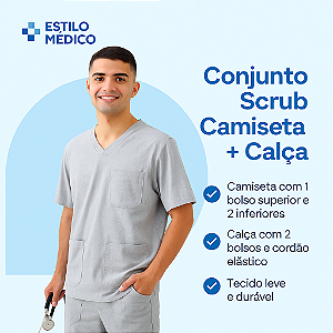 Conjunto Scrub Linha Comfort Plus