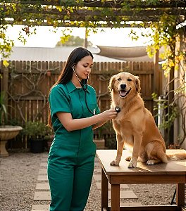 MACACÃO VETERINÁRIO PRONTA ENTREGA