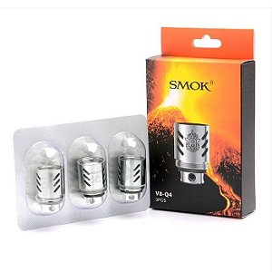 Coil (Bobina) TFV8 - V8-Q4 - 0.15ohm - Marca Smok™ (Pack com 3 Unidade)