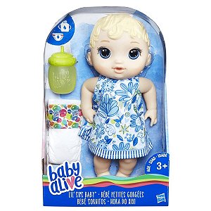 Boneca Baby Alive Sereia Morena Hasbro Papelaria Arco Iris