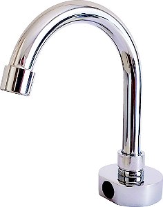 Torneira automática com sensor bica móvel TS100i (aço inox)