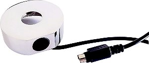 Canopla com sensor para torneiras (todos os modelos). Conexão por conector minidin redondo.